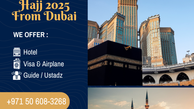 Compressive Hajj Package from Dubai 2025