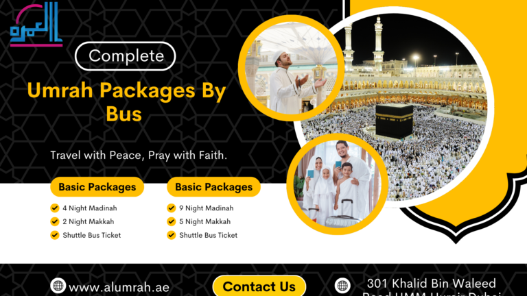 What is basic Umrah Visa Cost & Charges From Dubai?